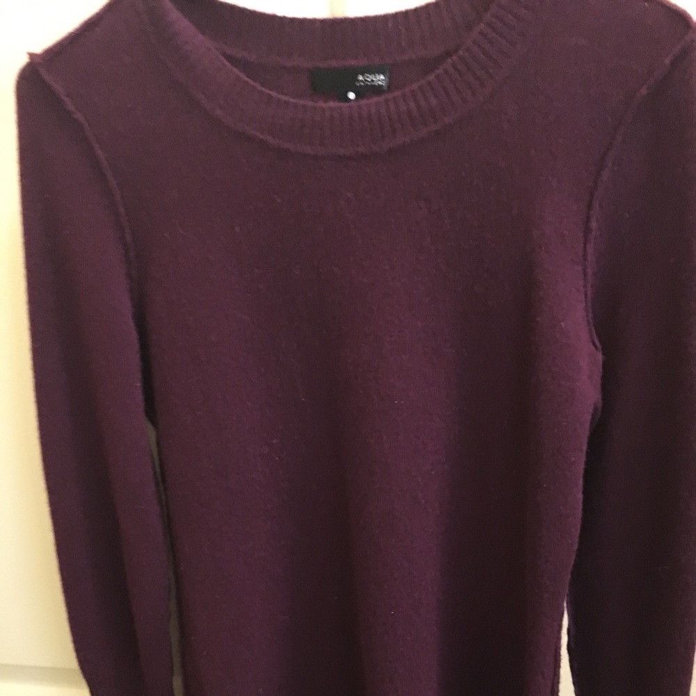 Aqua Cashmere Sweater